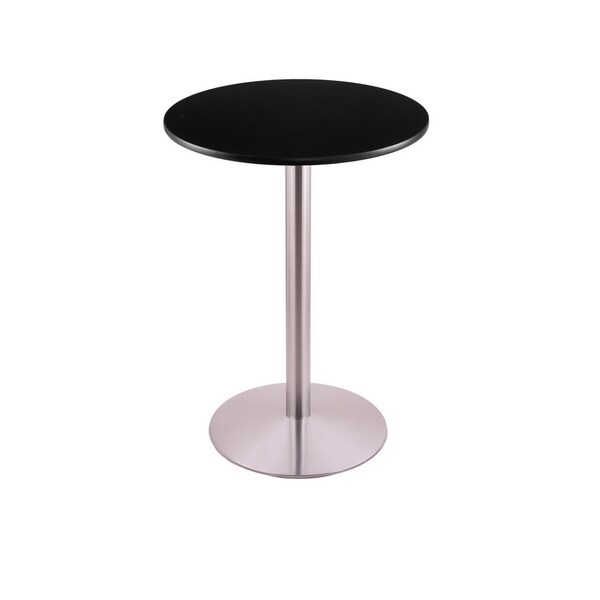 Holland Bar Stool Co 42" 214 Stainless Table, 24" dia. Top - 214-2242SS24R