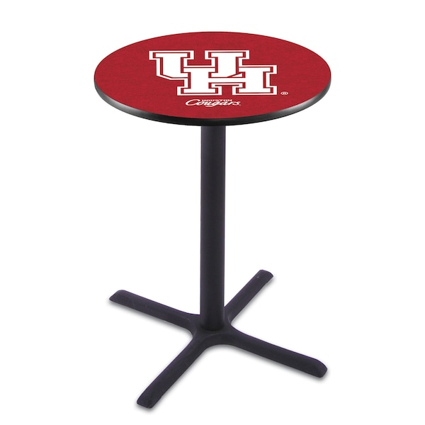 Holland Bar Stool Co 42" Blk Wrinkle Houston Pub Table - L211B4228HOUSTON