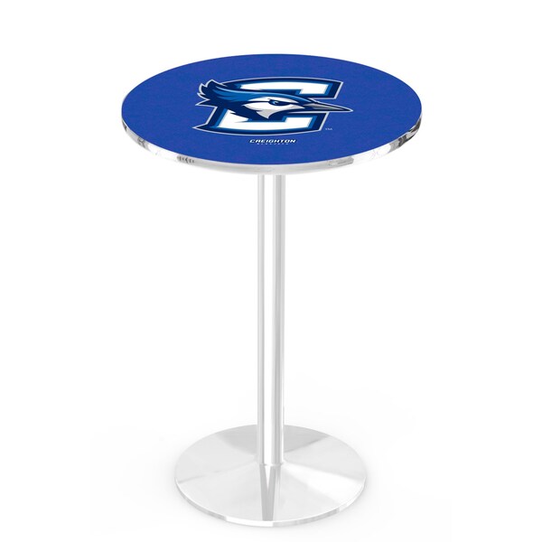 Holland Bar Stool Co 42" Chrome Creighton Pub Table - L214C4228CRGHTN