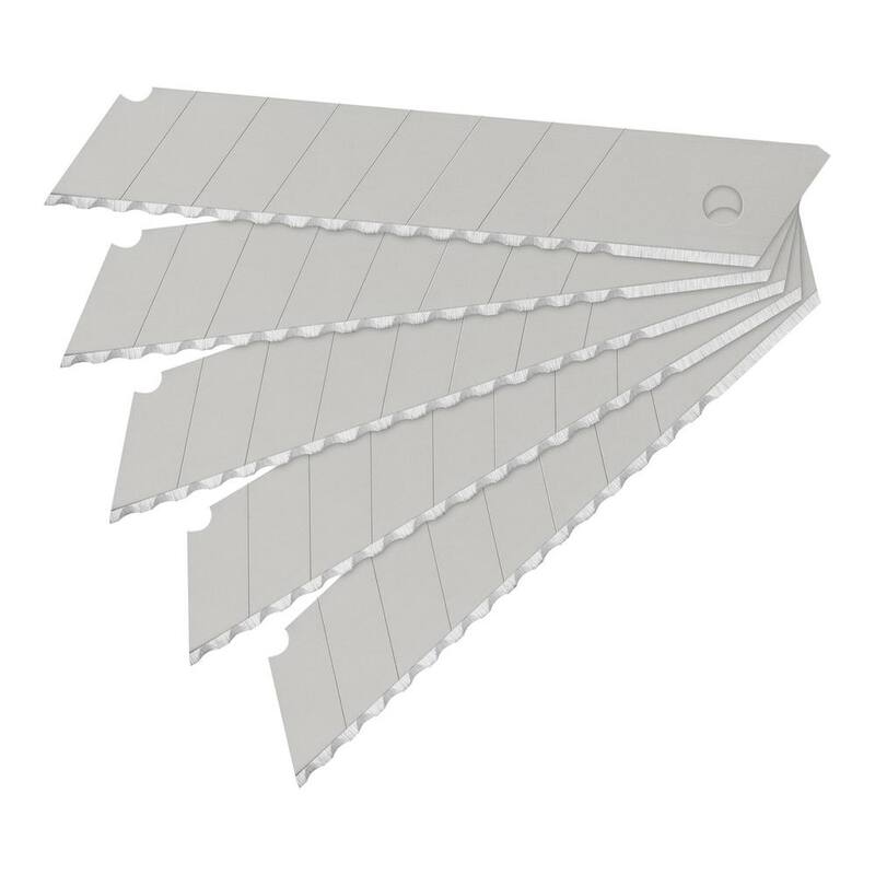 Husky 18 mm Serrated Snap Blades (5-Pack) - HKY00062