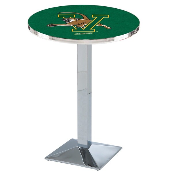 Holland Bar Stool Co 42" Chrome Vermont Pub Table, 36" dia. Top - L217C4236VERMNT