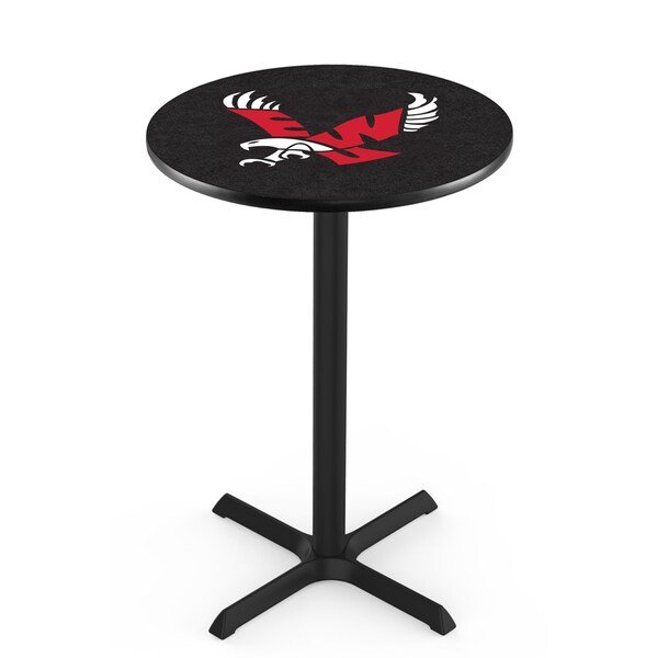 Holland Bar Stool Co 42" Blk Wrinkle Eastern Washington Pub Table, 36" dia. Top - L211B4236EASTWA