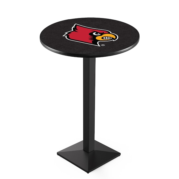 Holland Bar Stool Co 42" Blk Wrinkle Louisville Pub Table - L217B4228LVILLE