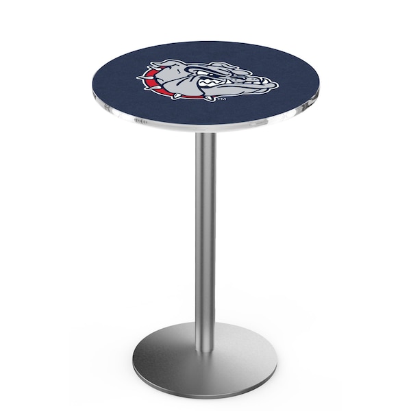 Holland Bar Stool Co 42" Stainless Steel Gonzaga Pub Table, 36" dia. Top - L214S4236GONZGA
