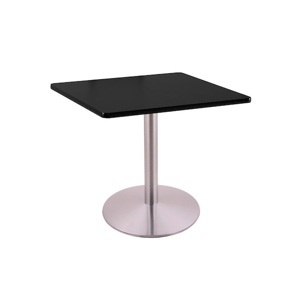 Holland Bar Stool Co 30" 214 Stainless Table, 30" x 30" Square Top - 214-2230SS30SQ