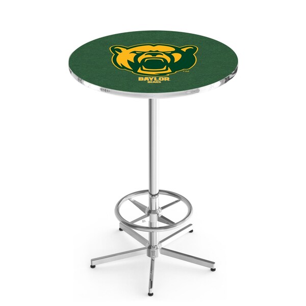 Holland Bar Stool Co 42" Chrome Baylor Pub Table, 36" dia. Top - L216C4236BAYLOR