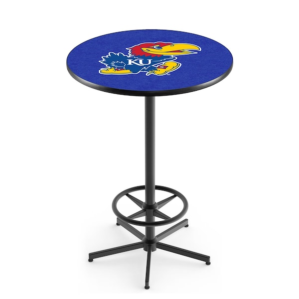 Holland Bar Stool Co 42" Black Kansas Pub Table - L216B4236KNSASU