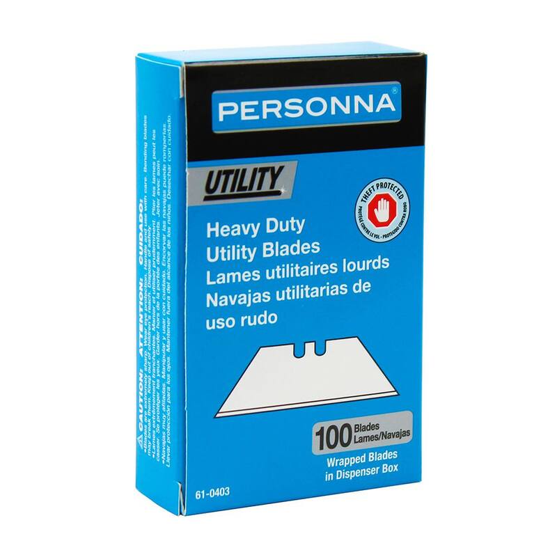 Personna Utility Blades (100-Pack) - 61-0403-0000