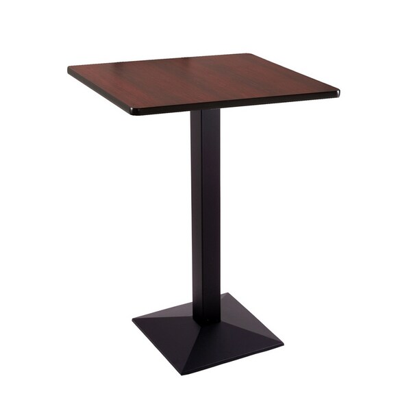 Holland Bar Stool Co 36" 217 Black Table, 30" x 30" Square Top - 21736BW30SQ