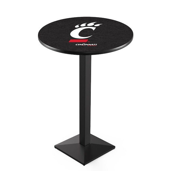Holland Bar Stool Co 42" Blk Wrinkle Cincinnati Pub Table - L217B4228CINCIN