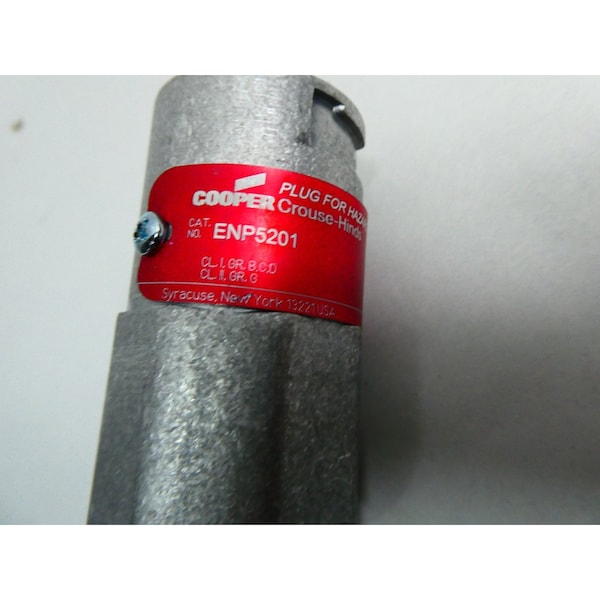 Crouse Hinds ENP52013P 20A AMP 125V-AC PLUG, 2PK - ENP5201