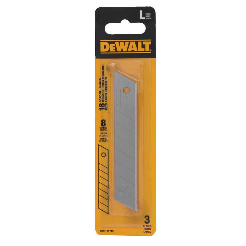 DEWALT 18 mm Snap Blades (3-Pieces) - DWHT11719