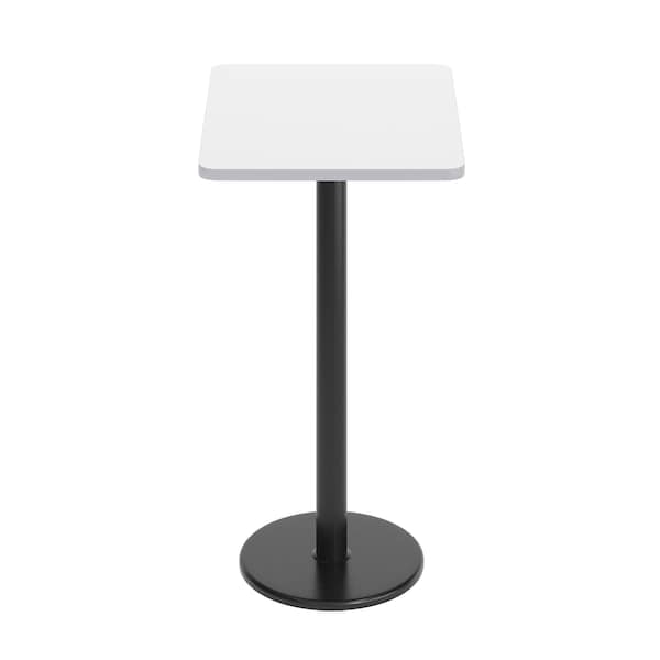 Flash Furniture Rectangle 30 in L, 24 in W, White - XU-WHTB-2430-TR18B-GG