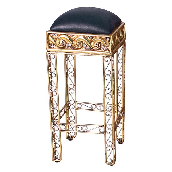 Design Toscano The Altar of Tenenit: Egyptian Bar with Two Barstools - NE36342
