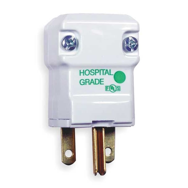 Hubbell 3 Wire Straight Blade Plug Hospital Grade 250VAC 15A - HBL8666V