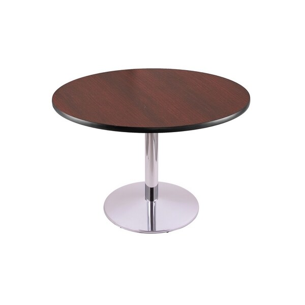 Holland Bar Stool Co 30" 214 Chrome Table, 36" dia. Top - 214-2230CH36R