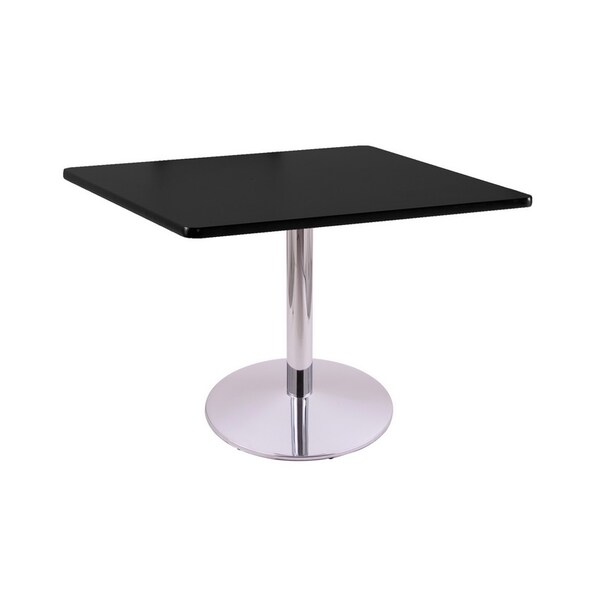 Holland Bar Stool Co 30" 214 Chrome Table, 36" x 36" Square Top - 214-2230CH36SQ