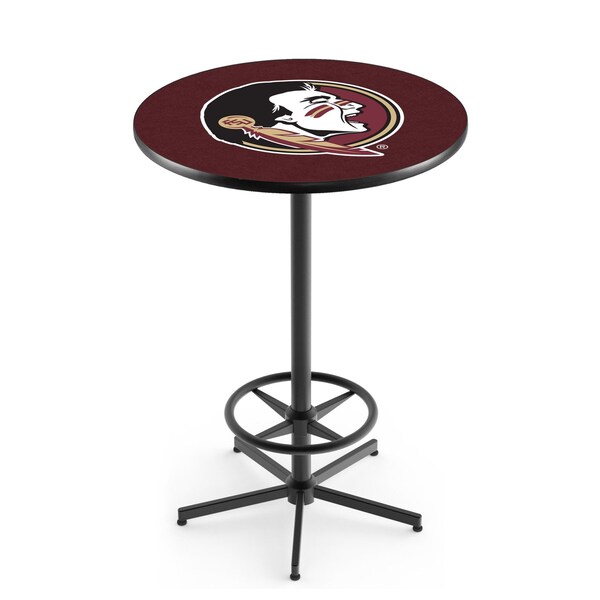 Holland Bar Stool Co 42" Black Florida State (Head) Pub Table - L216B4236FSU-HD