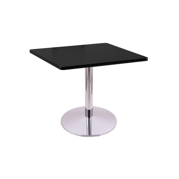 Holland Bar Stool Co 30" 214 Chrome Table, 30" x 30" Square Top - 214-2230CH30SQ