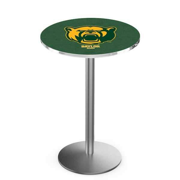 Holland Bar Stool Co 42" Stainless Steel Baylor Pub Table - L214S4228BAYLOR