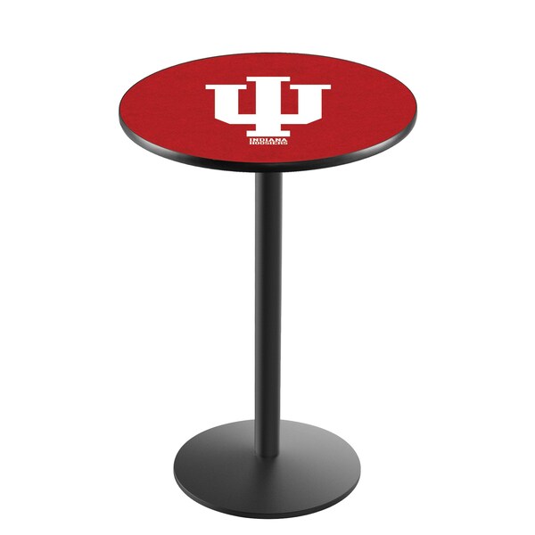 Holland Bar Stool Co 42" Blk Wrinkle Indiana Pub Table - L214B4228INDNAU