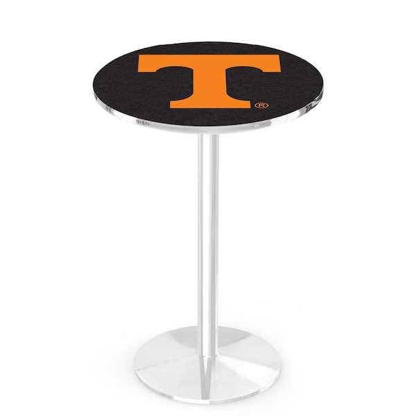 Holland Bar Stool Co 42" Chrome Tennessee Pub Table - L214C4228TENNES