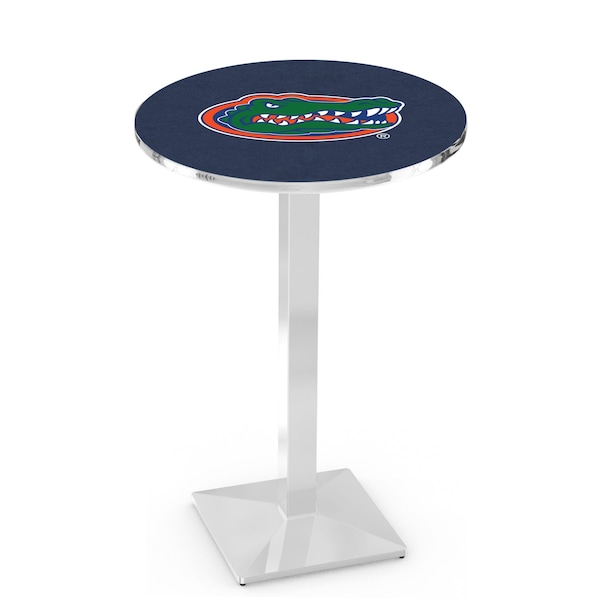 Holland Bar Stool Co 36" Chrome Florida Pub Table - L217C3628FLORUN