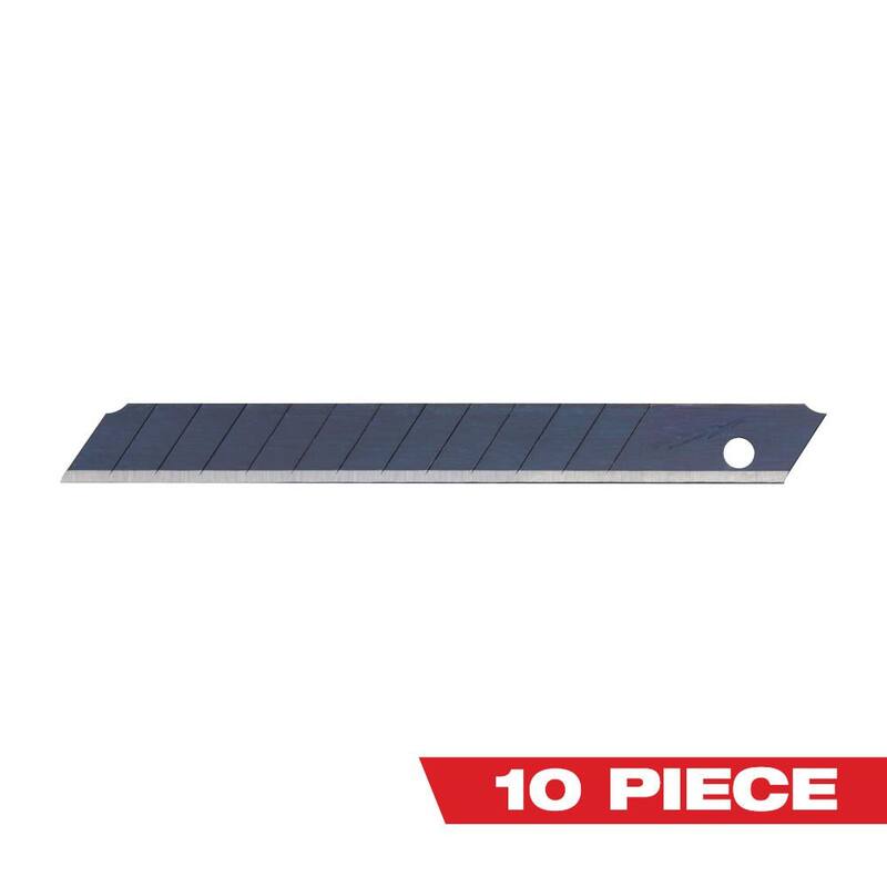 Milwaukee 9 mm Precision Snap Blade (10-Piece) - 48-22-9109