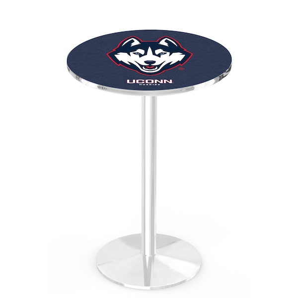 Holland Bar Stool Co 36" Chrome Connecticut Pub Table - L214C3628CONNUN