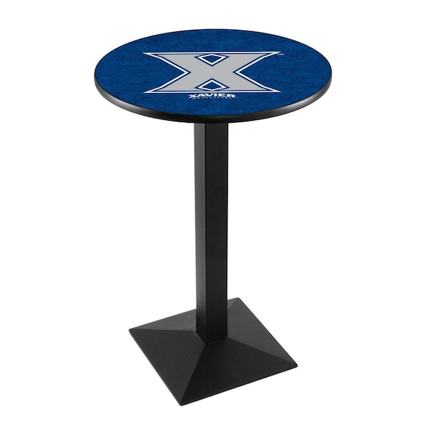 Holland Bar Stool Co 42" Blk Wrinkle Xavier Pub Table - L217B4228XAVIER