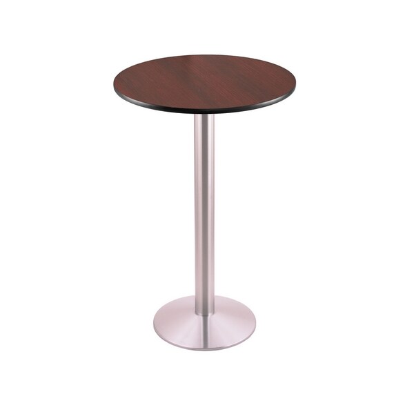 Holland Bar Stool Co 36" 214 Stainless Table, 24" dia. Top - 214-1636SS24R