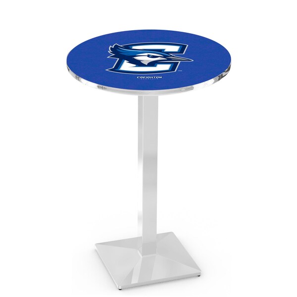 Holland Bar Stool Co 36" Chrome Creighton Pub Table - L217C3628CRGHTN