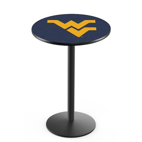 Holland Bar Stool Co 42" Blk Wrinkle West Virginia Pub Table - L214B4228WESTVA