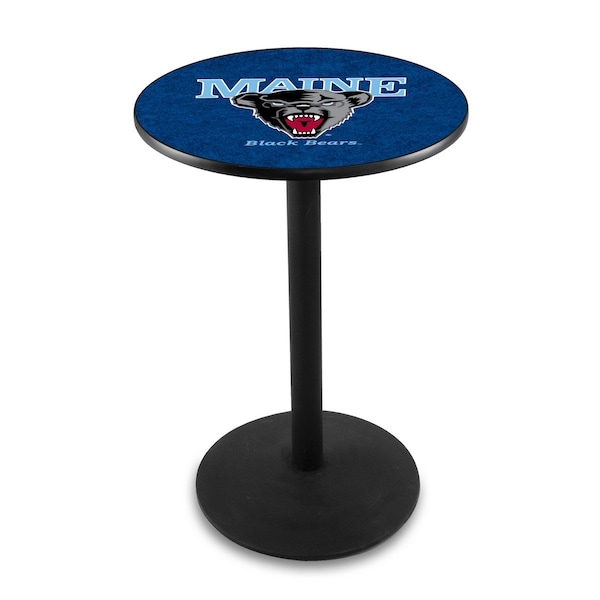 Holland Bar Stool Co 42" Blk Wrinkle Maine Pub Table - L214B4228MAINEU