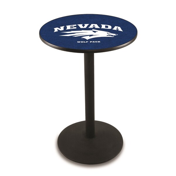 Holland Bar Stool Co 42" Blk Wrinkle Nevada Pub Table - L214B4228NEVAUN