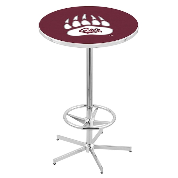Holland Bar Stool Co 42" Chrome Montana Pub Table - L216C4228MONTUN