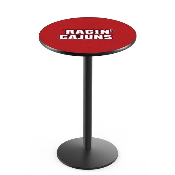 Holland Bar Stool Co 42" Blk Wrinkle Louisiana-Lafayette Pub Table - L214B4228LA-LAF