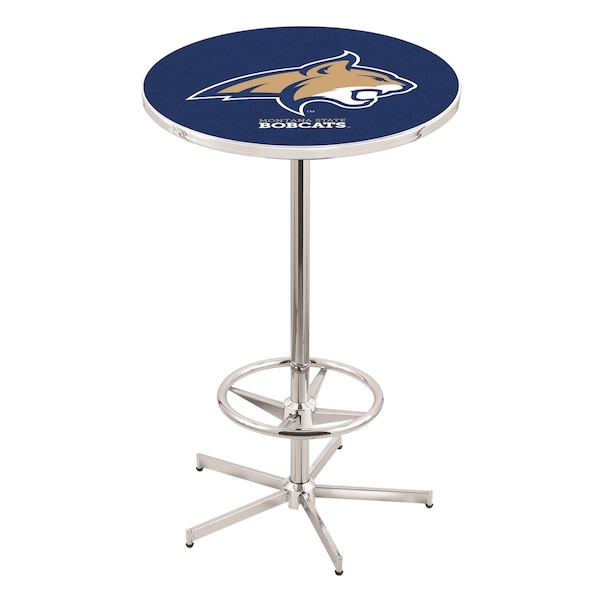 Holland Bar Stool Co 42" Chrome Montana State Pub Table - L216C4228MONTST