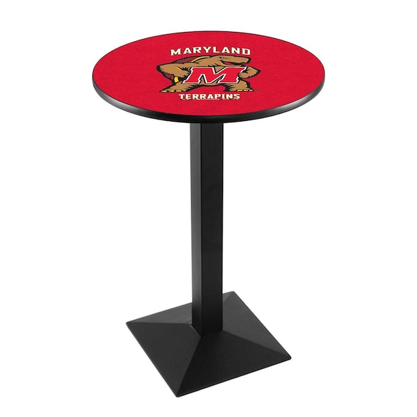 Holland Bar Stool Co 42" Blk Wrinkle Maryland Pub Table - L217B4228MRYLND