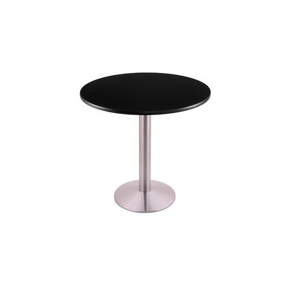 Holland Bar Stool Co 30" 214 Stainless Table, 24" dia. Top - 214-1630SS24R