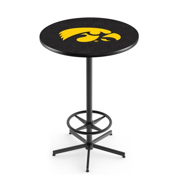 Holland Bar Stool Co 42" Black Iowa Pub Table - L216B4236IOWAUN