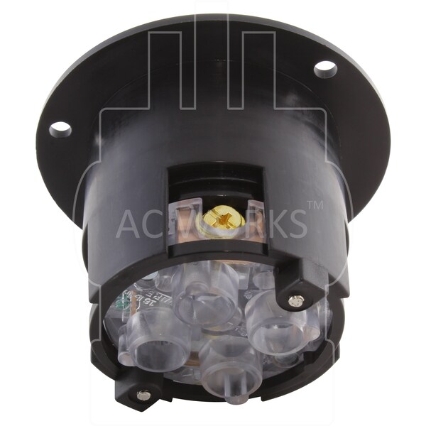 Ac Works 30A 125/250V L14-30R Flanged Outlet UL and C-UL Listed - ASOUL1430R