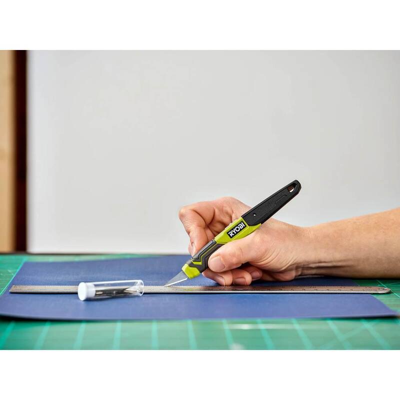 RYOBI #11 Steel Precision Hobby Knife Replacement Utility Knife Blades (30-Piece) - RHCKB5011-6
