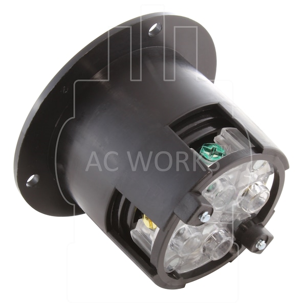 Ac Works 20A 125/250V L14-20R Flanged Outlet UL and C-UL Listed - ASOUL1420R