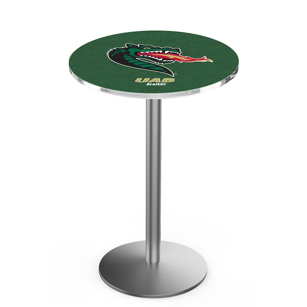 Holland Bar Stool Co 42" Stainless Steel UAB Pub Table - L214S4228ALABIR