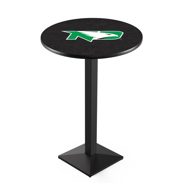 Holland Bar Stool Co 36" Blk Wrinkle North Dakota Pub Table, 36" dia. Top - L217B3636NORDAK