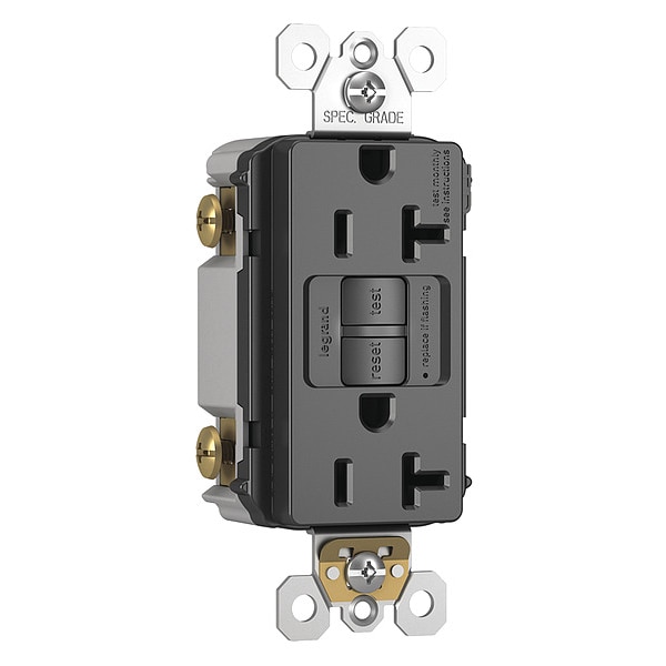 Zoro Select NEMA 20A 4-3/16" H x 1-3/4" W x 1-1/8" D Power Inlet - 2097TRBK