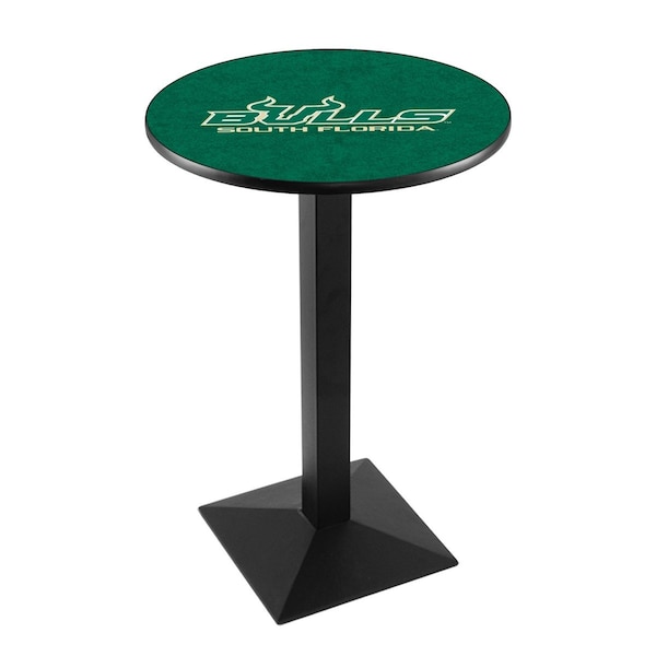 Holland Bar Stool Co 42" Blk Wrinkle South Florida Pub Table - L217B4228SOUFLA