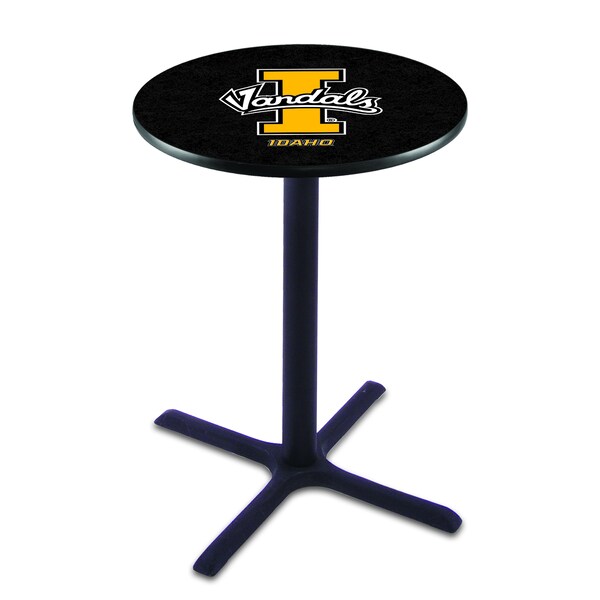 Holland Bar Stool Co 42" Blk Wrinkle Idaho Pub Table - L211B4228IDAHOU
