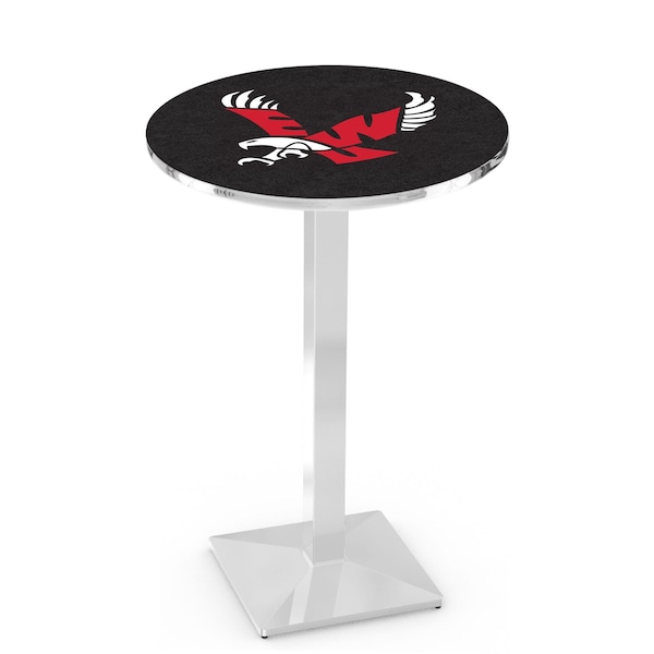 Holland Bar Stool Co 36" Chrome Eastern Washington Pub Table, 36" dia. Top - L217C3636EASTWA